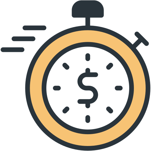 Время - деньги Generic Fill & Lineal иконка