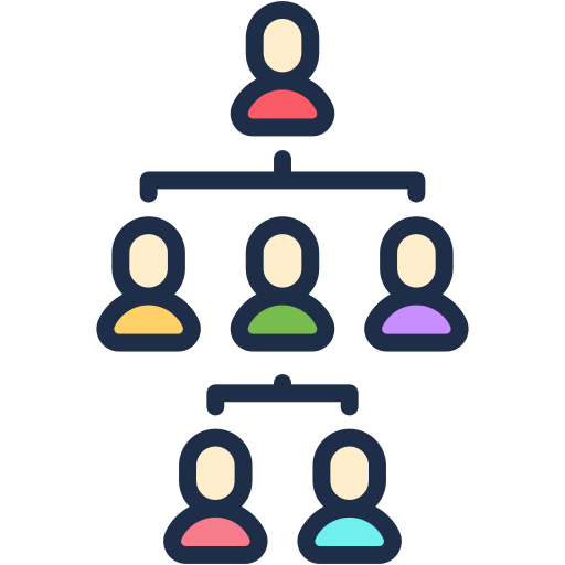 organisatie Generic Outline Color icoon