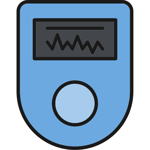 oxímetro de pulso Generic Outline Color icono