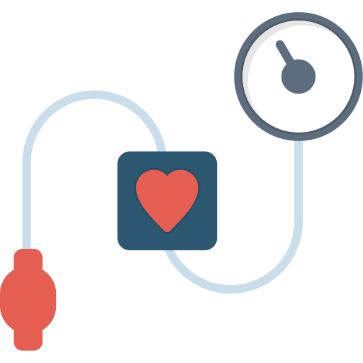 bloeddrukmeter Generic Flat icoon