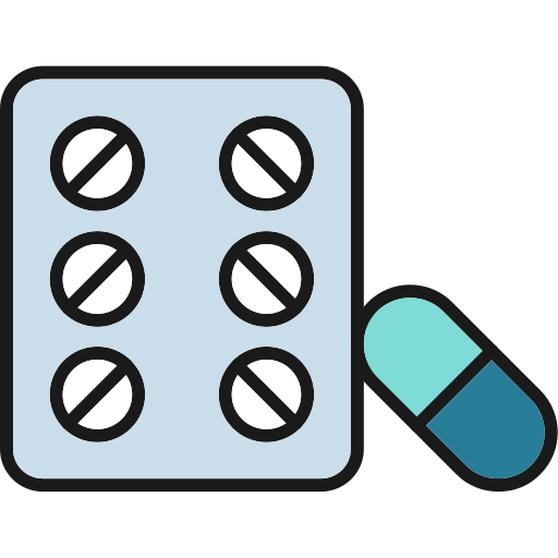 medicamentos Generic Outline Color icono