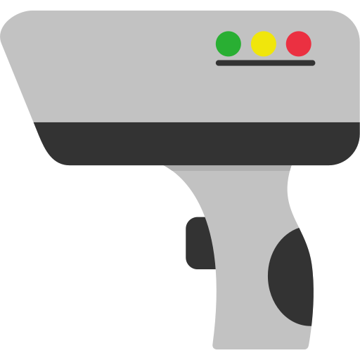Thermometer gun Generic Flat icon