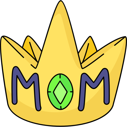corona Generic Thin Outline Color icono