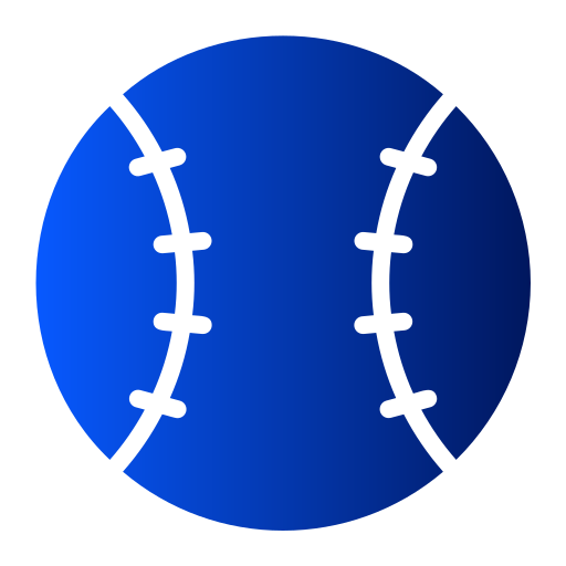 béisbol Generic Flat Gradient icono
