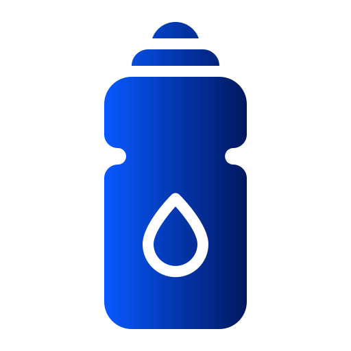 butelka wody Generic Flat Gradient ikona