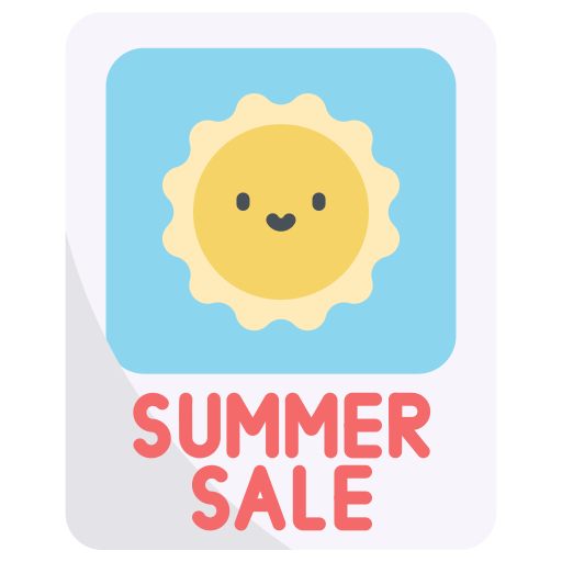 Summer sale Generic Flat icon