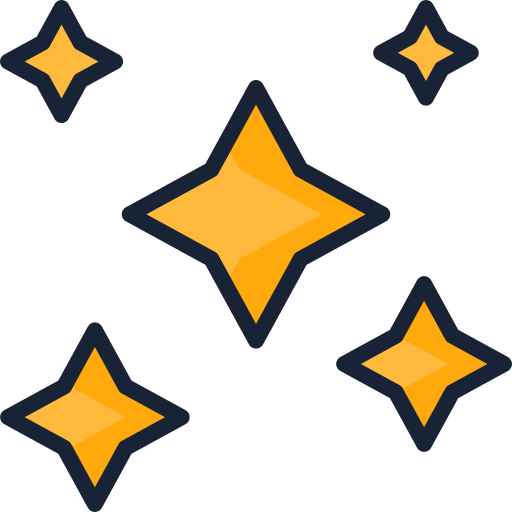 sterren Generic Outline Color icoon