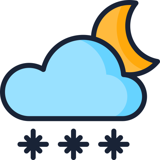 Snowy Generic Outline Color icon