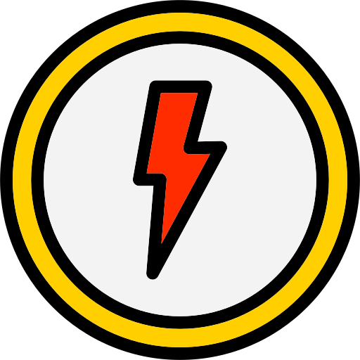 flash Generic Outline Color icono