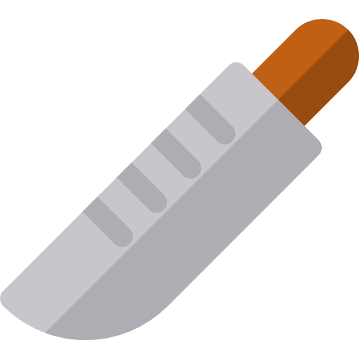 Нож Basic Rounded Flat иконка