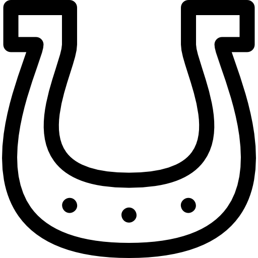 herradura Basic Rounded Lineal icono