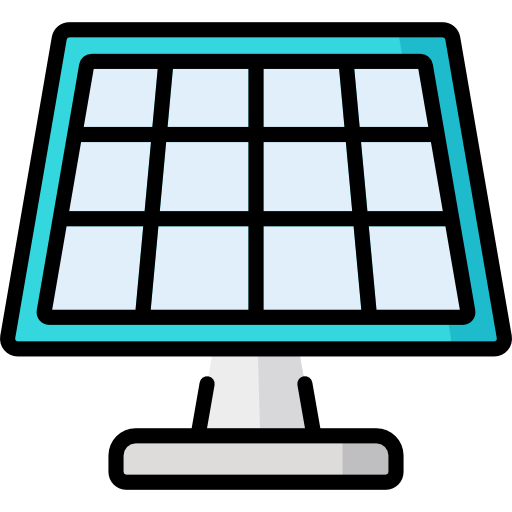 Solar panel Special Lineal color icon