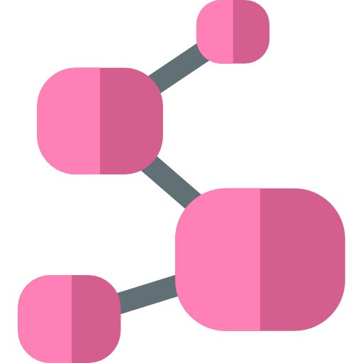 Molecule Basic Rounded Flat icon