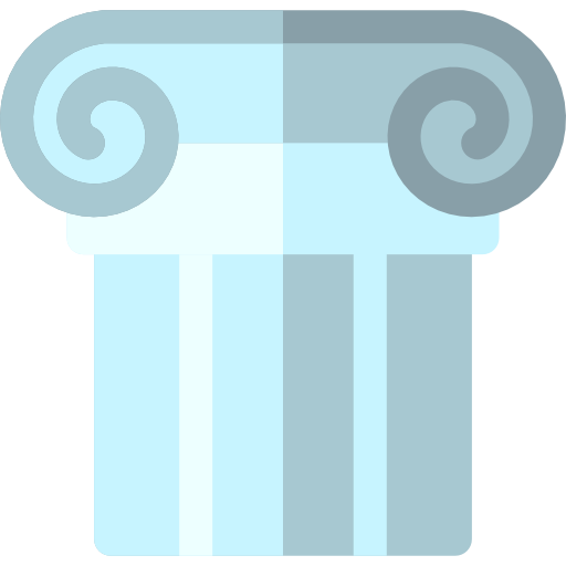 桁 Basic Rounded Flat icon