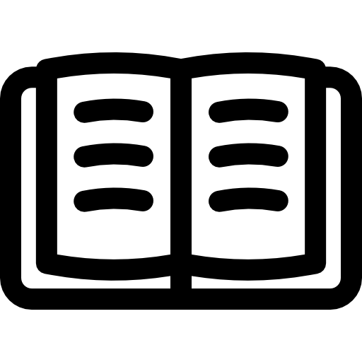책 공개 시험 Basic Rounded Lineal icon
