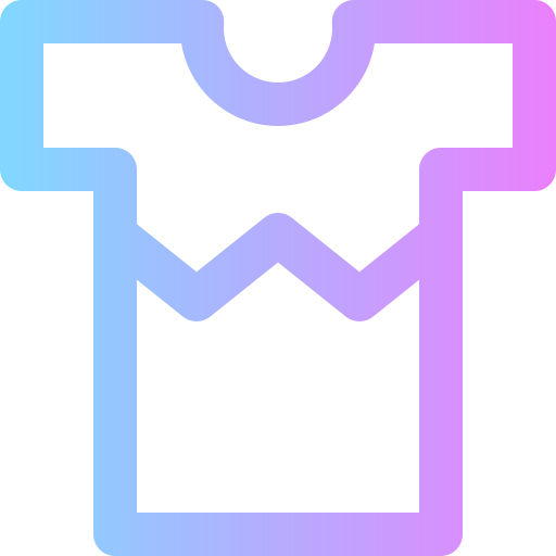 camiseta Super Basic Rounded Gradient icono