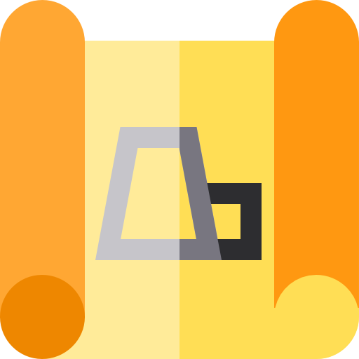 planen Basic Straight Flat icon