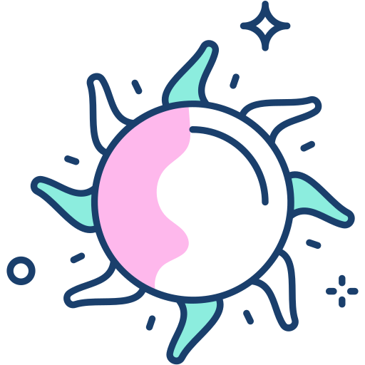 Солнце Generic Fill & Lineal иконка