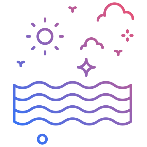 Sea Generic Gradient icon