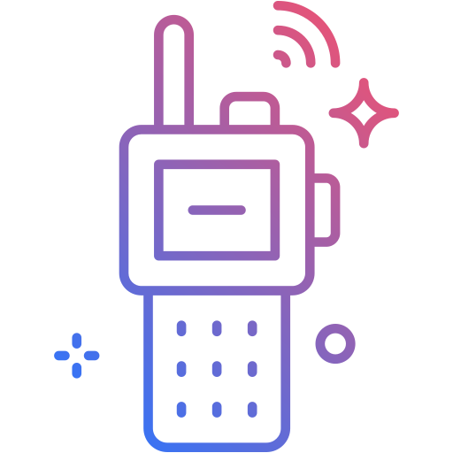 walkie-talkie Generic Gradient icono