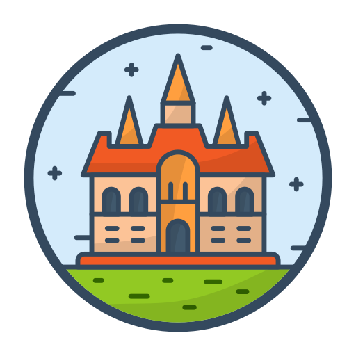 フラディスコ修道院 Generic Outline Color icon