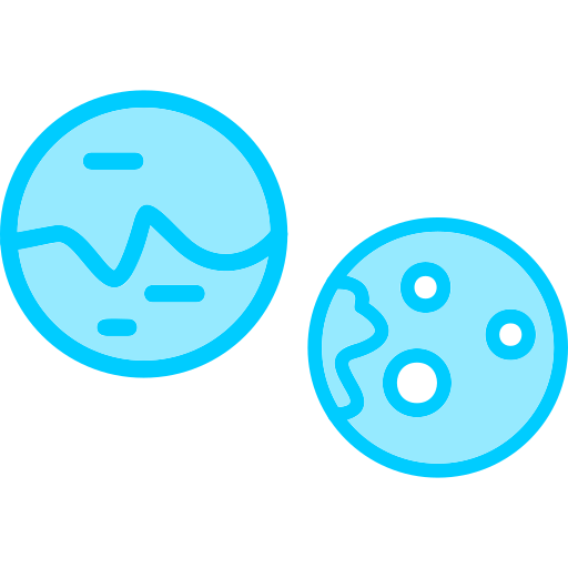 Planets Generic Blue icon