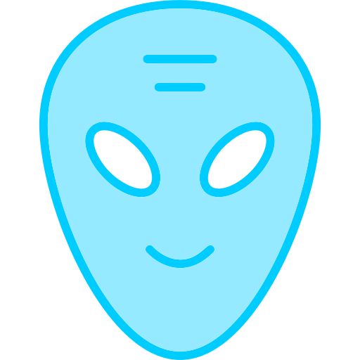 Alien Generic Blue icon