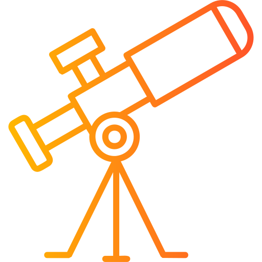 telescopio Generic Gradient icono