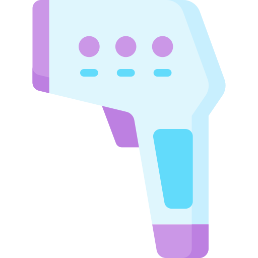 Thermometer gun Special Flat icon