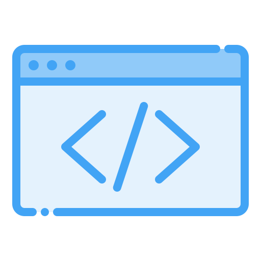desarrollo web Generic Blue icono