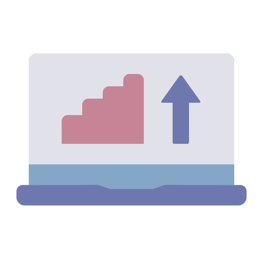 statistiek Generic Flat icoon