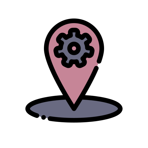 Place Generic Outline Color icon