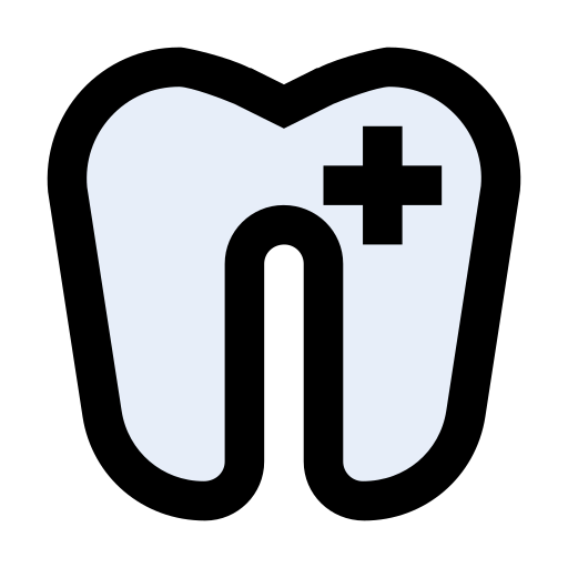 Teeth Vector Stall Lineal Color icon