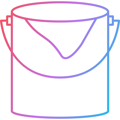 Paint bucket Generic Gradient icon