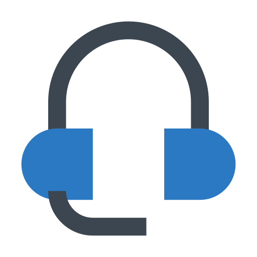 Headphone Generic Blue icon