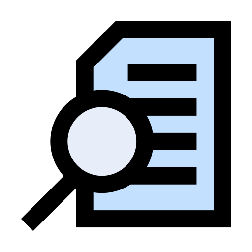 Search Vector Stall Lineal Color icon