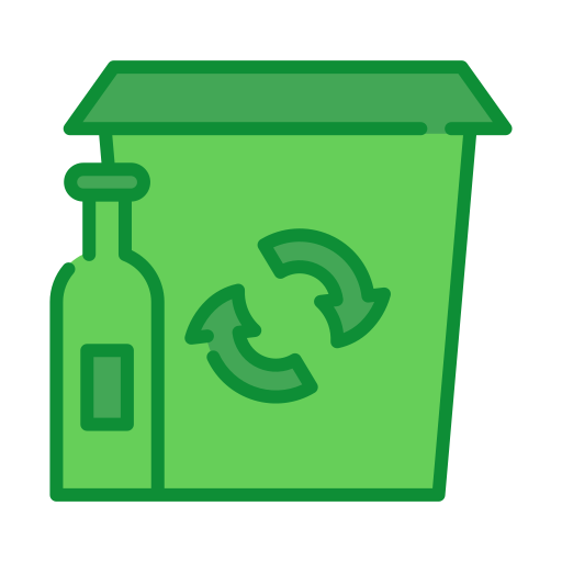 glasbehälter Generic Outline Color icon