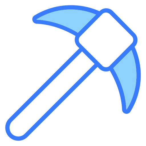 pick-hammer Generic Blue icon