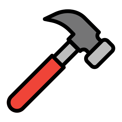 hamer Generic Outline Color icoon