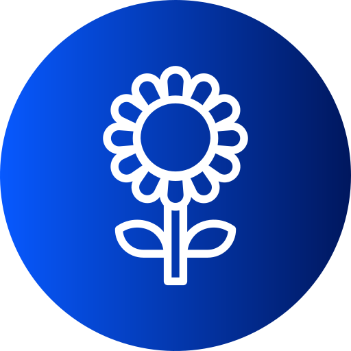 fleur Generic Blue Icône
