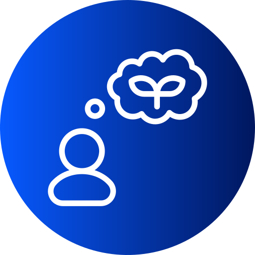 Thought Generic Blue icon