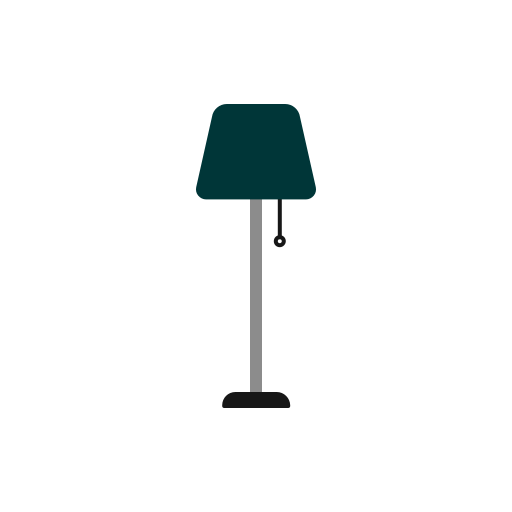 decorazione della lampada Generic Flat icona