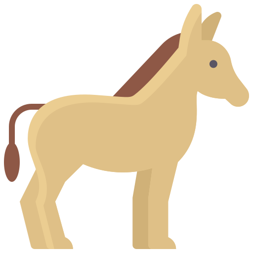 Donkey Generic Flat icon