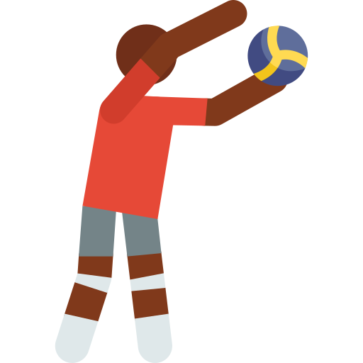 Volleyball Pictograms Colour icon