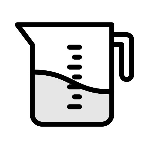 jarra de medición Vector Stall Lineal Color icono