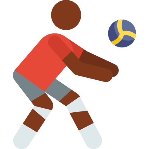 volley-ball Pictograms Colour Icône