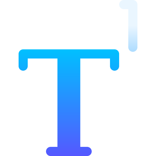 inscrição Basic Gradient Gradient Ícone