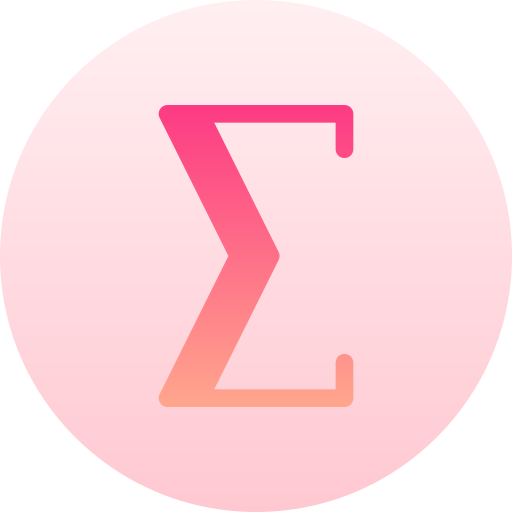 summe Basic Gradient Circular icon