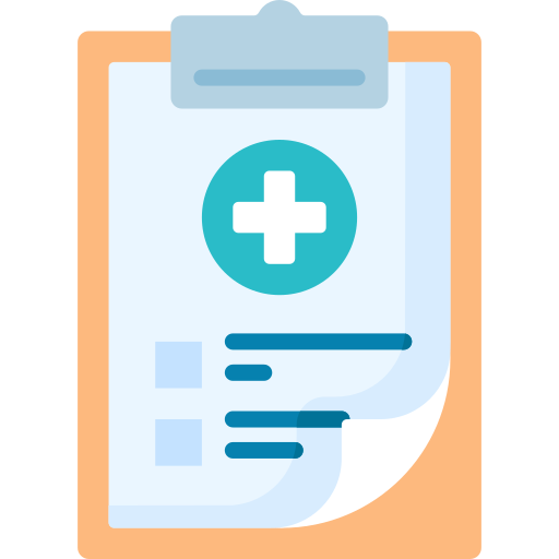 Medical record Special Flat icon