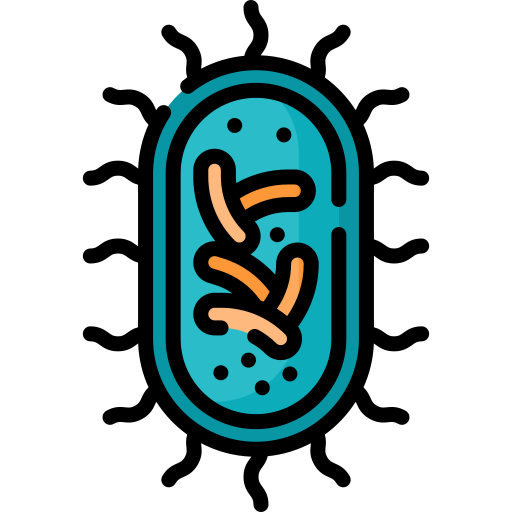 bacterias Special Lineal color icono